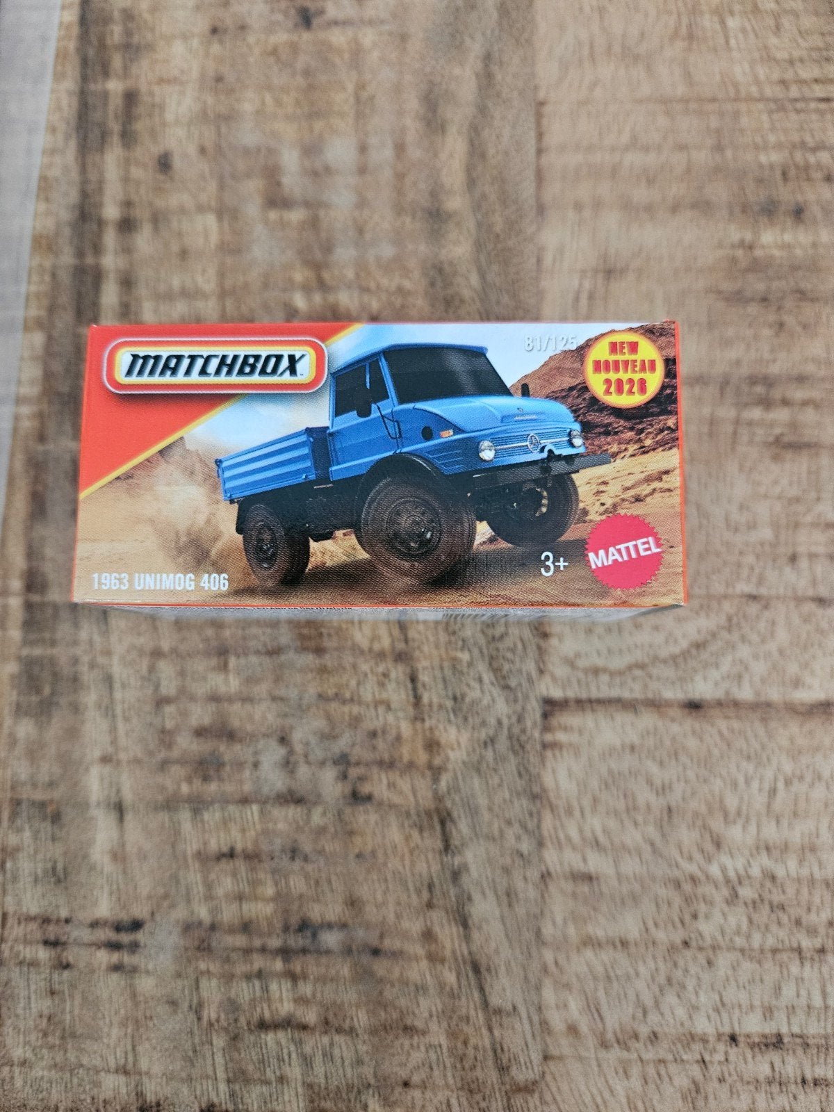 Matchbox Unimog 406 1963 nieuw, Ophalen of Verzenden, Nieuw