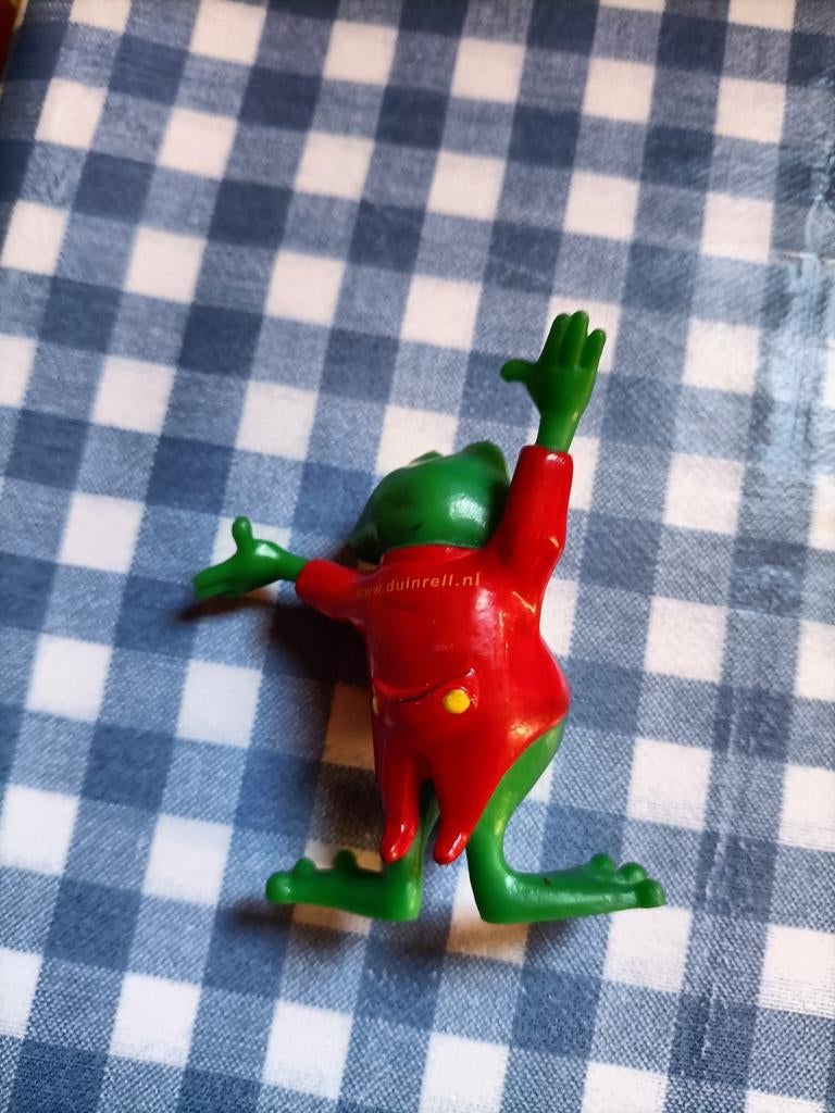 Duinrell kikker poppetje directeur 7 cm groot, Ophalen of Verzenden, Zo goed als nieuw