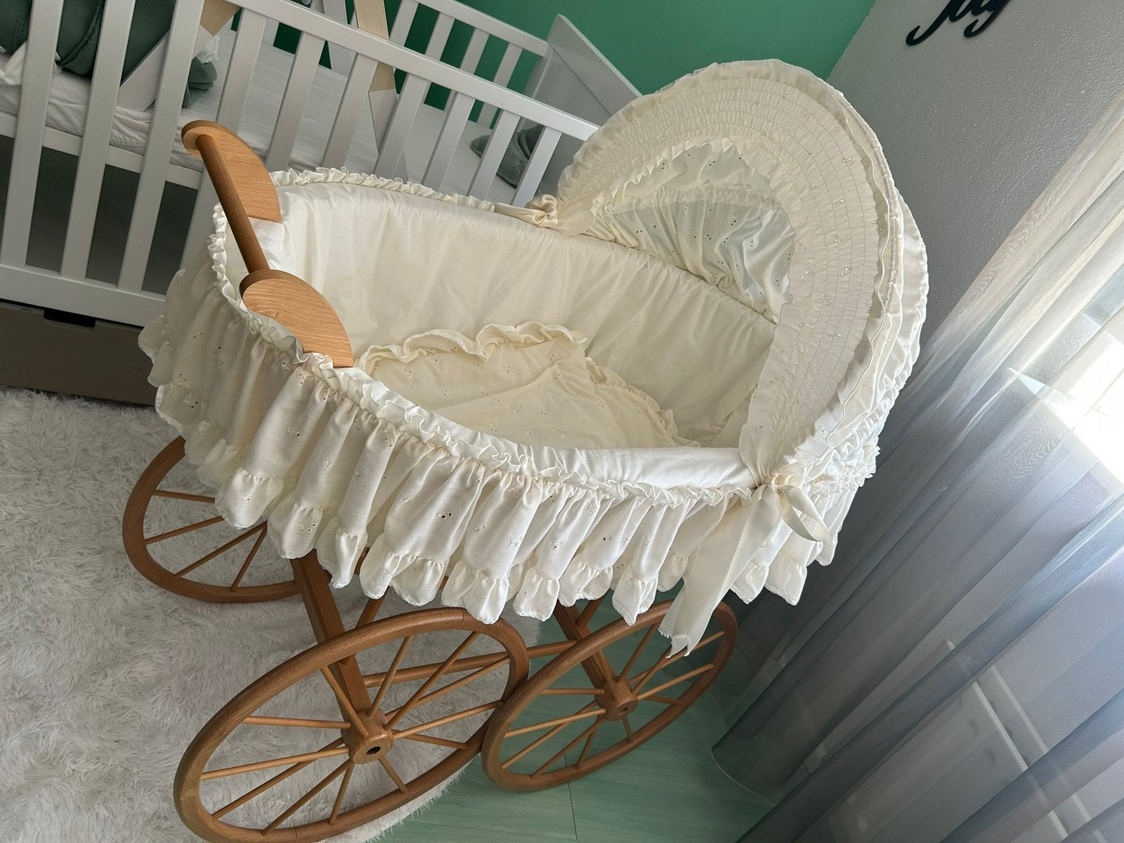Baby wieg/ledikant, Ophalen, Gebruikt, Ledikant