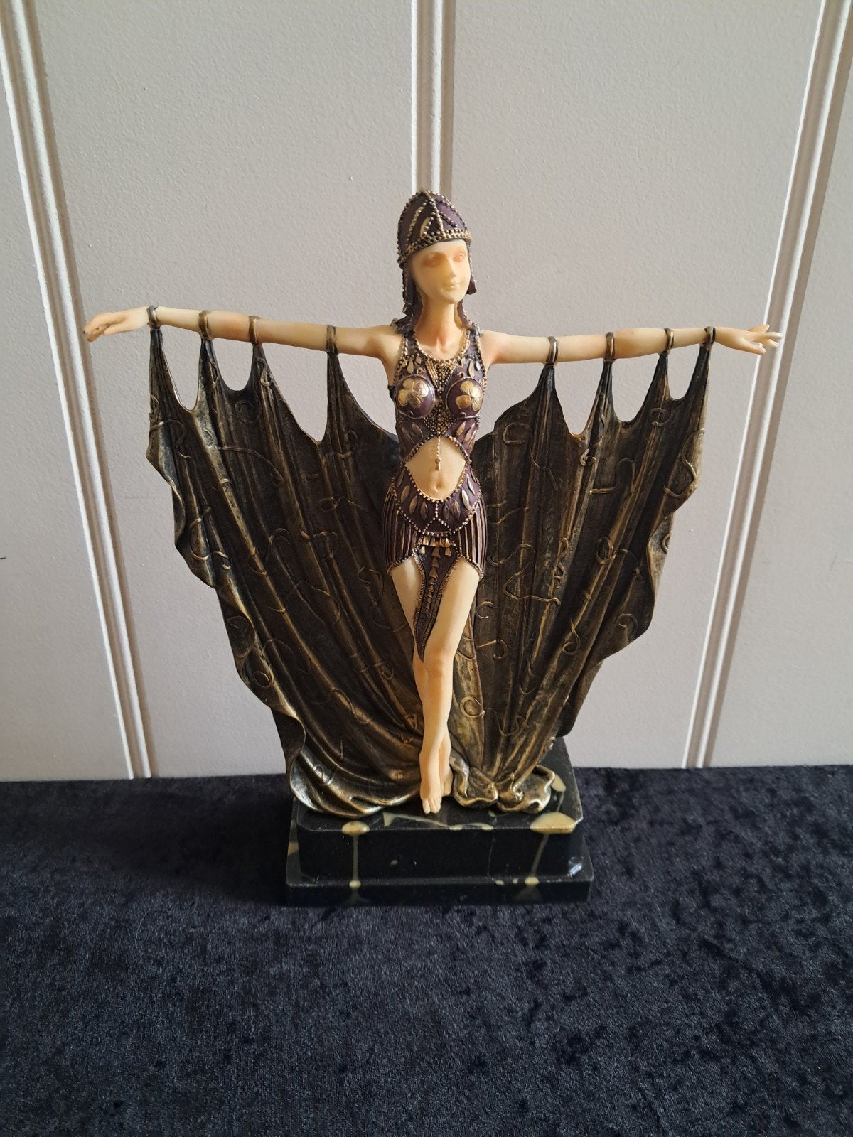 Art deco stijl Beeld, Ophalen of Verzenden, Art deco, Vrouw