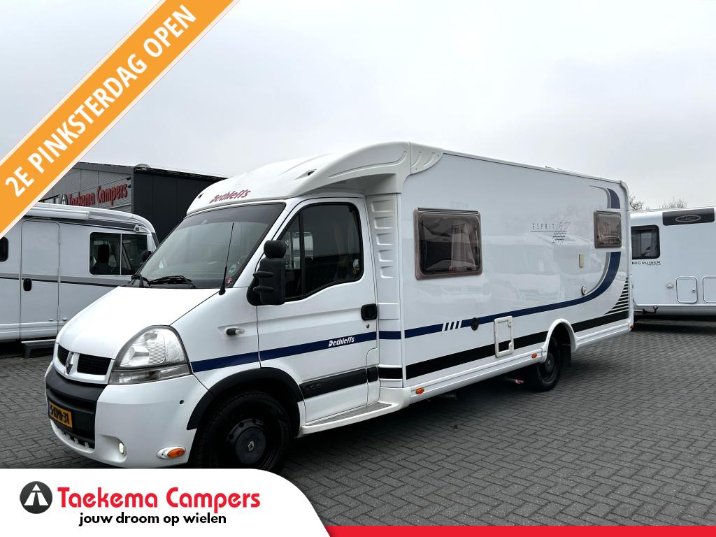 Dethleffs Esprit RT 6874 Dwarsbed/2006/Euro4/Airco, Caravans en Kamperen, Campers, 7 tot 8 meter, Bedrijf, Dethleffs, Tot en met 4