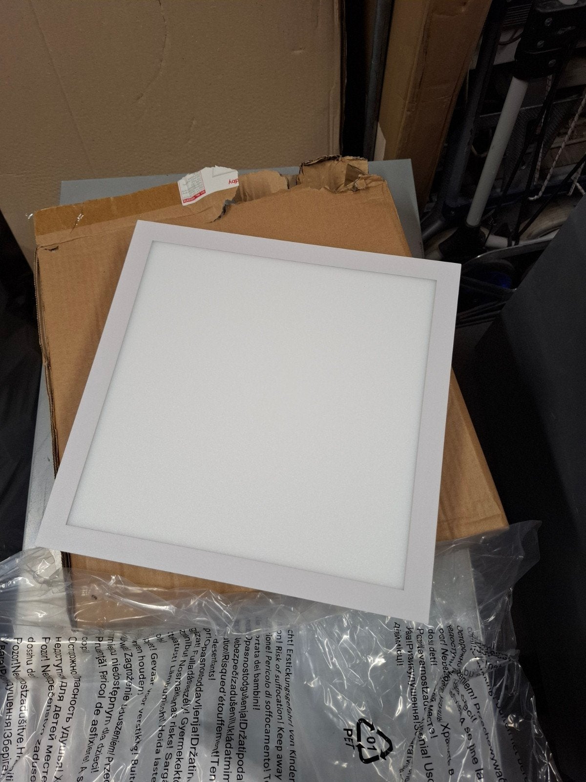 Lindby LED Paneel 2700-6500K 17W, Ophalen, Nieuw