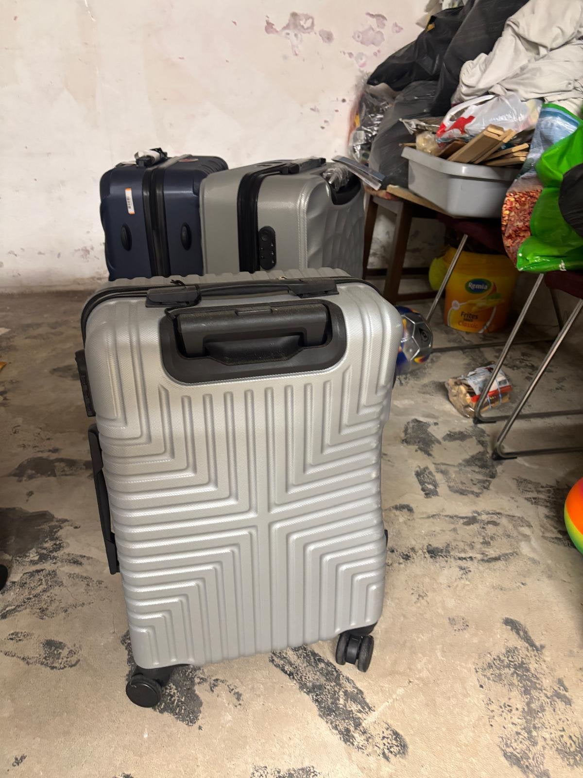 Koffers, Sieraden, Tassen en Uiterlijk, Koffers, Ophalen of Verzenden, Gebruikt, Hard kunststof, Minder dan 50 cm