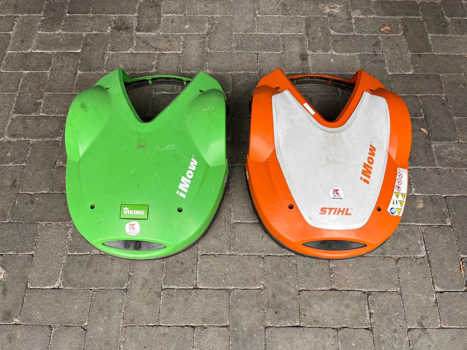 Stihl iMow 632 / Viking iMow 632 kap of kappenset, Ophalen of Verzenden, Gebruikt, Minder dan 30 cm, Accu-grasmaaier