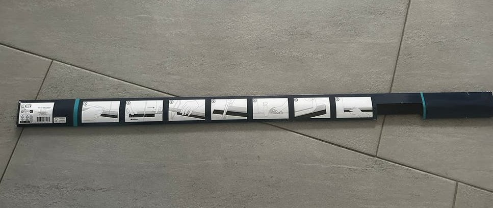 Tochtstrip 100 cm- zwart - Zelfklevend - Nieuw in verpakking, Overige typen, Minder dan 200 cm, Nieuw, Ophalen