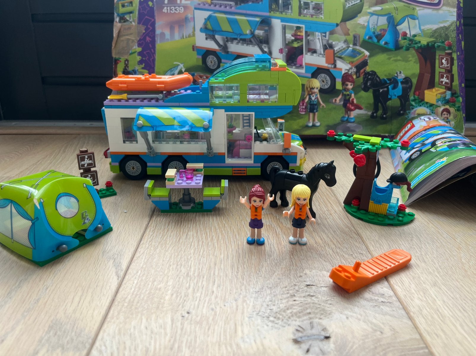 Lego Friens camper, Ophalen of Verzenden, Zo goed als nieuw