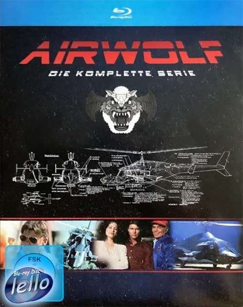 Blu-ray: Airwolf, Complete Serie, Seizoen 1-4 (1984-87) nNLO, Ophalen of Verzenden, Nieuw in verpakking, Tv en Series