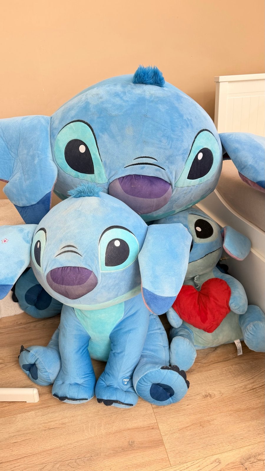 Grote en middelgrote Stitch knuffels - Disney Lilo & Stitch, Ophalen, Disney, Overige typen, Blauw