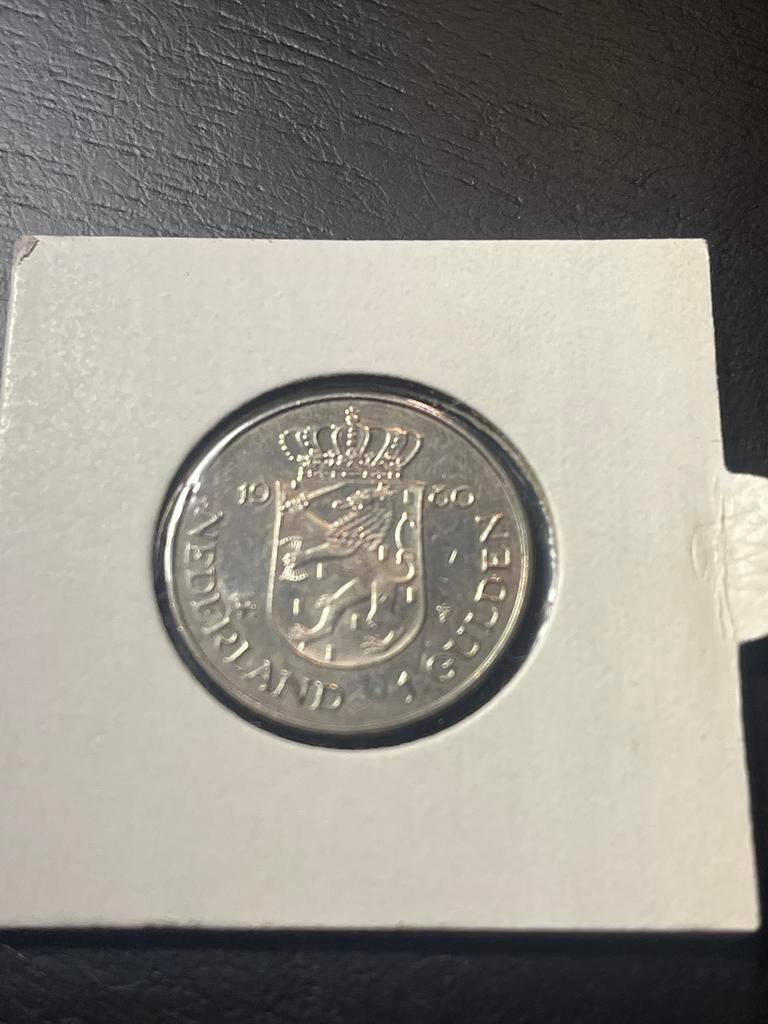 1 Gulden 1980 Juliana - Troonswisseling, Ophalen of Verzenden, Koningin Juliana, 1 gulden, Losse munt