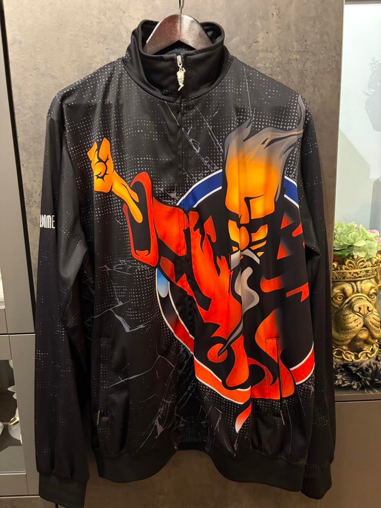 Te koop Thunderdome trainingsjas maat xxl, Kleding | Heren, Sportkleding, Overige kleuren, Thunderdome, Overige maten, Ophalen of Verzenden