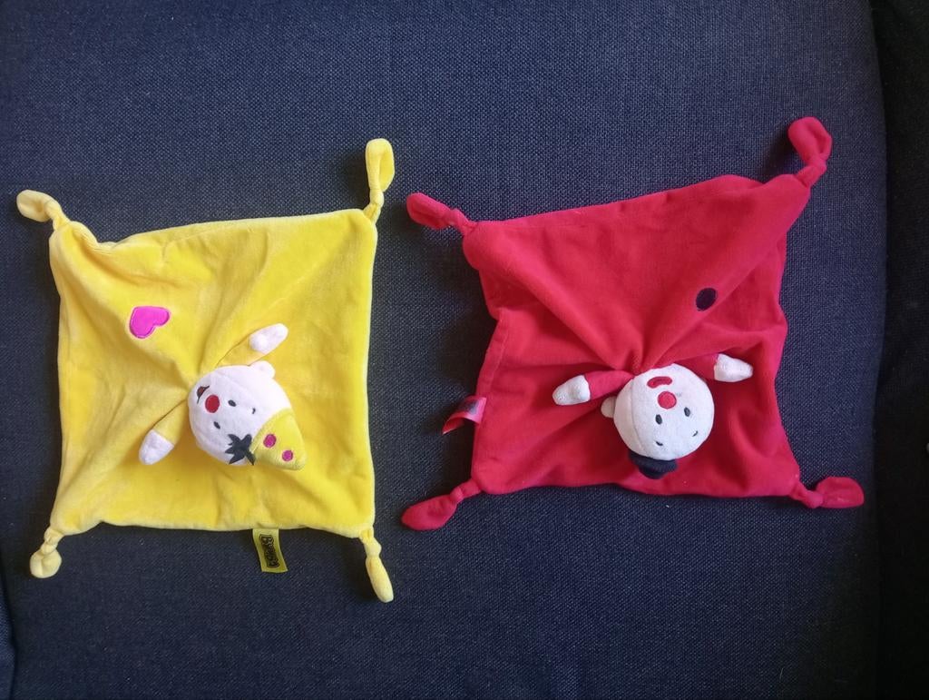 Bumba en Bumbalu Knuffellapjes - Set van 2, Ophalen, Gebruikt, Overige merken, Overige karakters