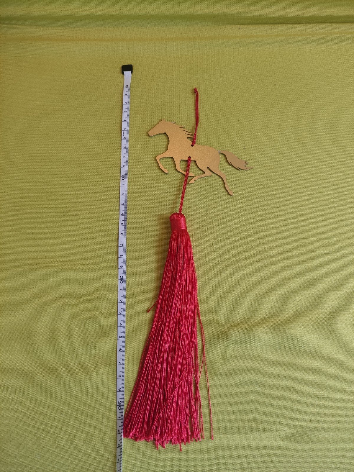 Gedetailleerde metalen paard hanger - Chinees Nieuwjaar, Ophalen of Verzenden