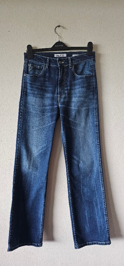 Lois Jeans High Wise Straight Broek - Blauw 29-32 (27525), Kleding | Dames, Broeken en Pantalons, Maat 38/40 (M), Blauw, Ophalen of Verzenden