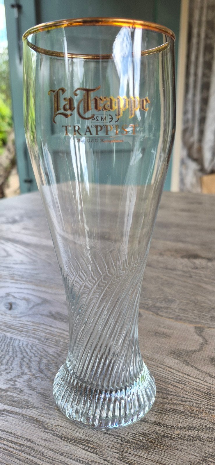 Zeldzaam La Trappe Trappist Bierglas 0.5L - 3 op voorraad, Verzamelen, Ophalen of Verzenden