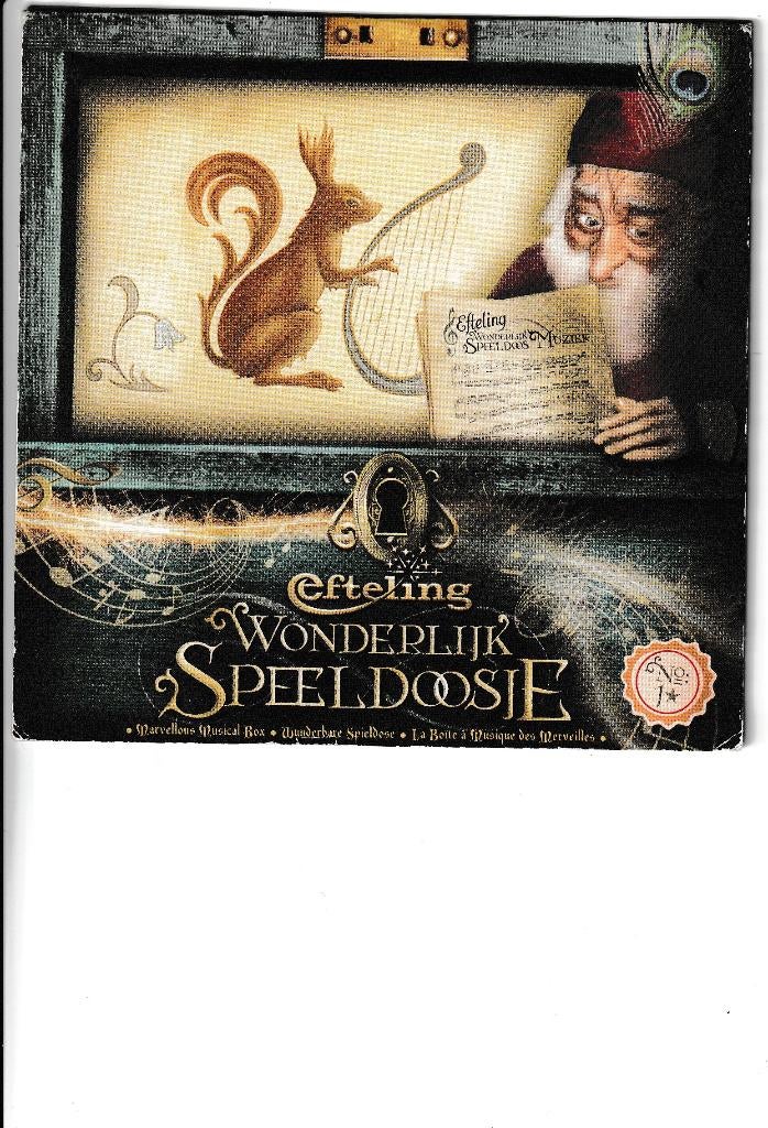 Efteling CD wonderlijke Speeldoosje, Verzenden, Zo goed als nieuw, Overige typen