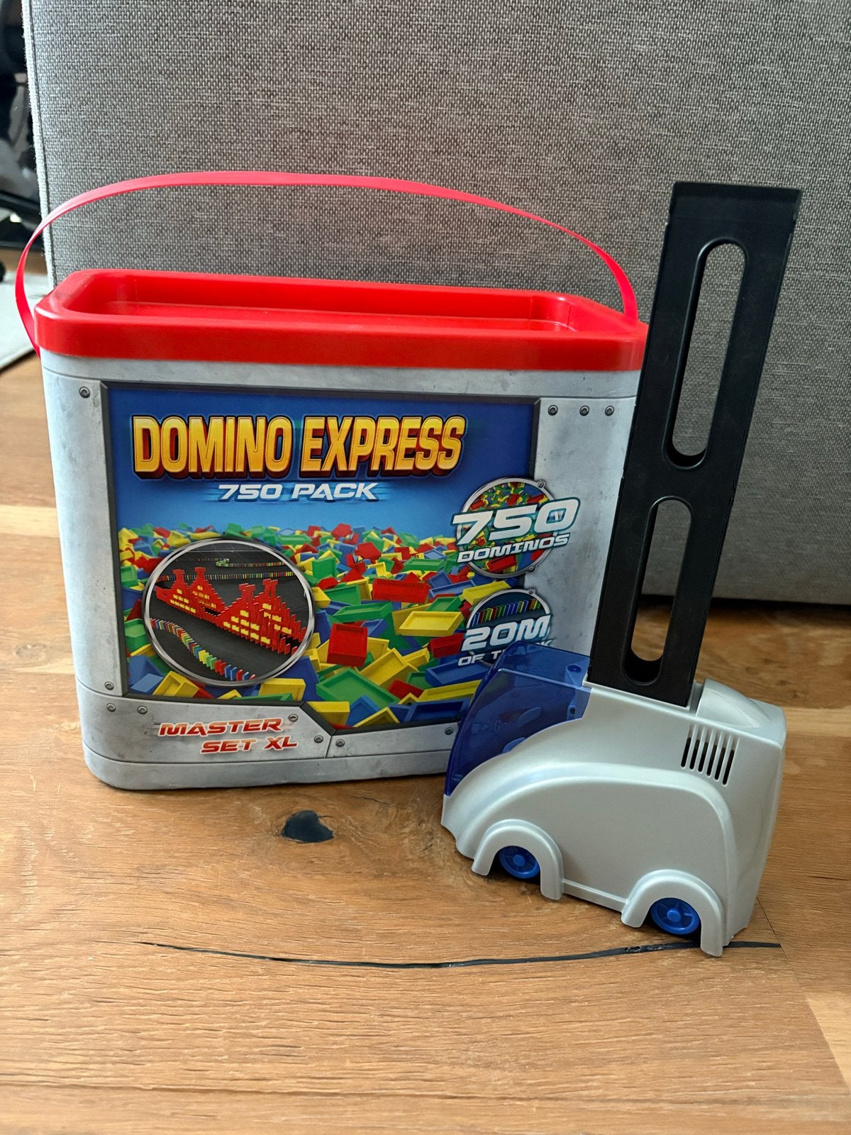 Domino Express Master Set XL - 750 dominostenen, Kinderen en Baby's, Ophalen of Verzenden, Gebruikt, Jongen of Meisje