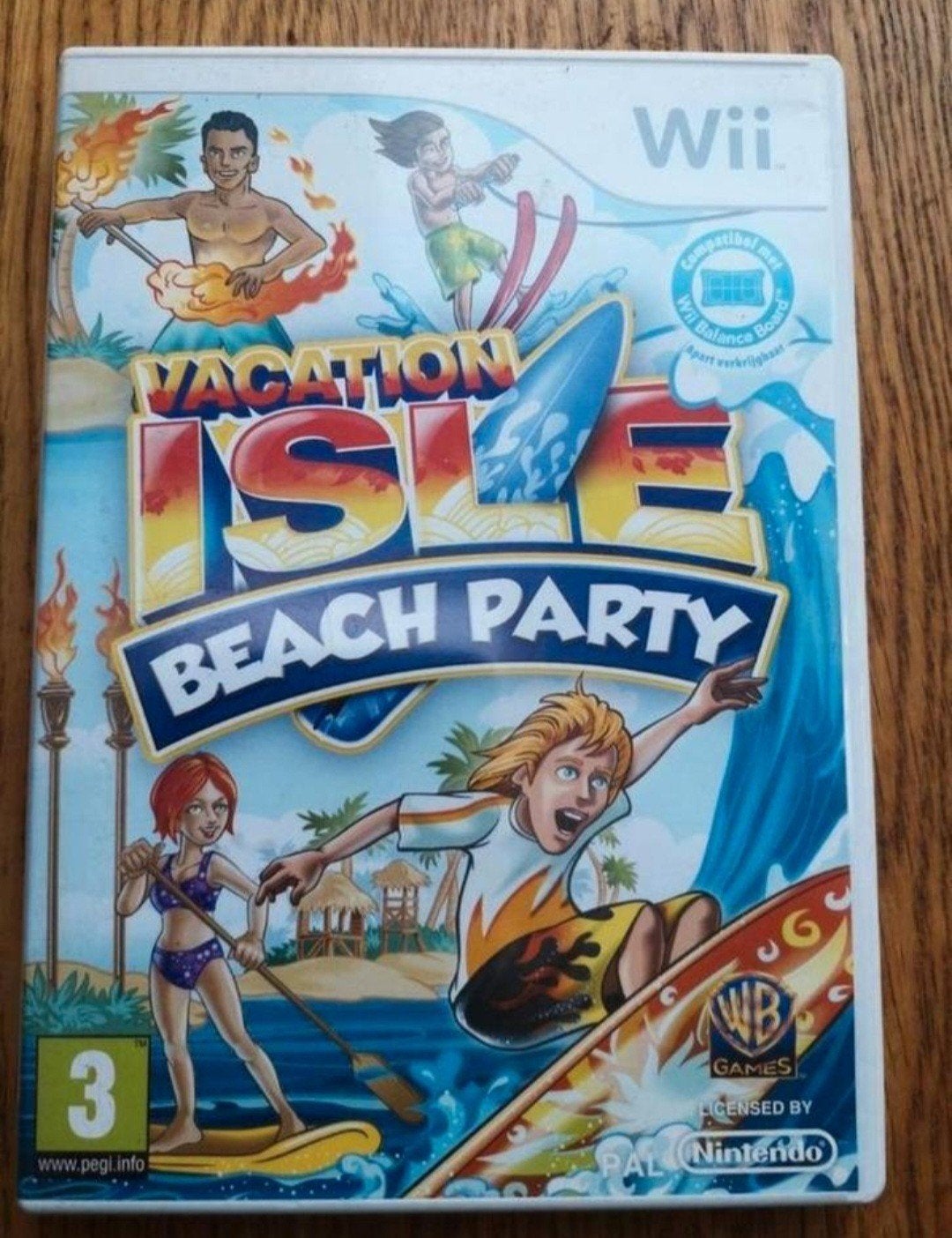 Nintendo Wii Vacation isle beach party, Ophalen of Verzenden, Zo goed als nieuw, Sport