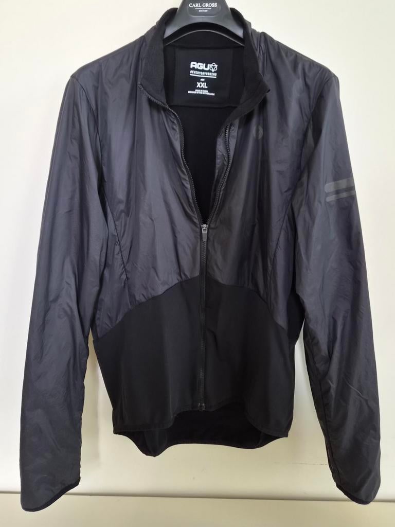 AGU Fietsjack Zwart XXL professioneel jack, Verzenden, Zo goed als nieuw, Kleding