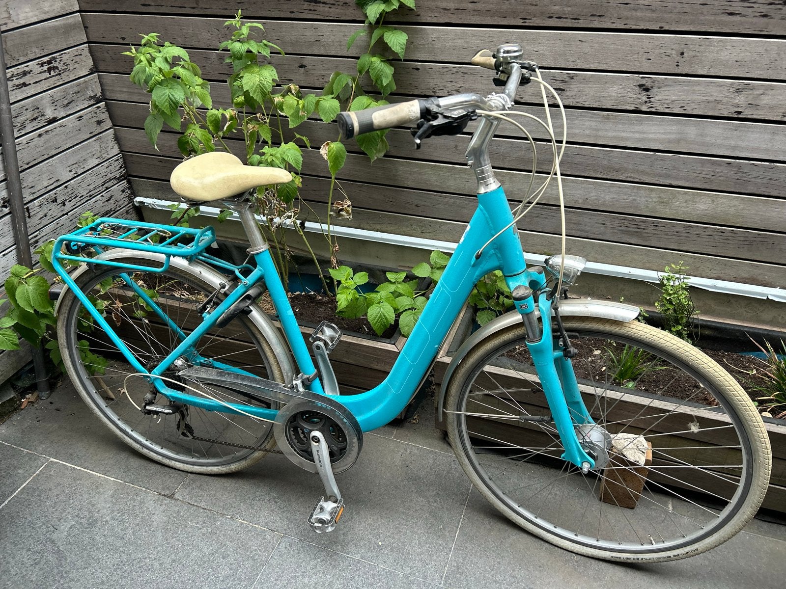 Cube meidenfiets damesfiets 28”, framehoogte 50, Fietsen en Brommers, Fietsen | Dames | Damesfietsen, Gebruikt, Velgrem, Versnellingen