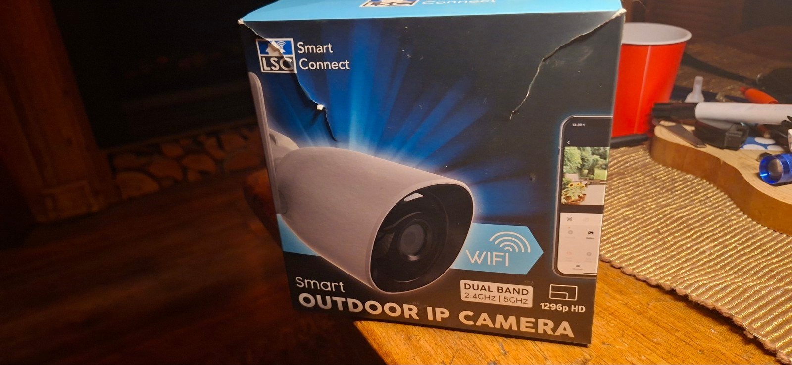 LSC Smart Connect Buiten IP Camera - Nieuw, Ophalen of Verzenden, Nieuw, Buitencamera