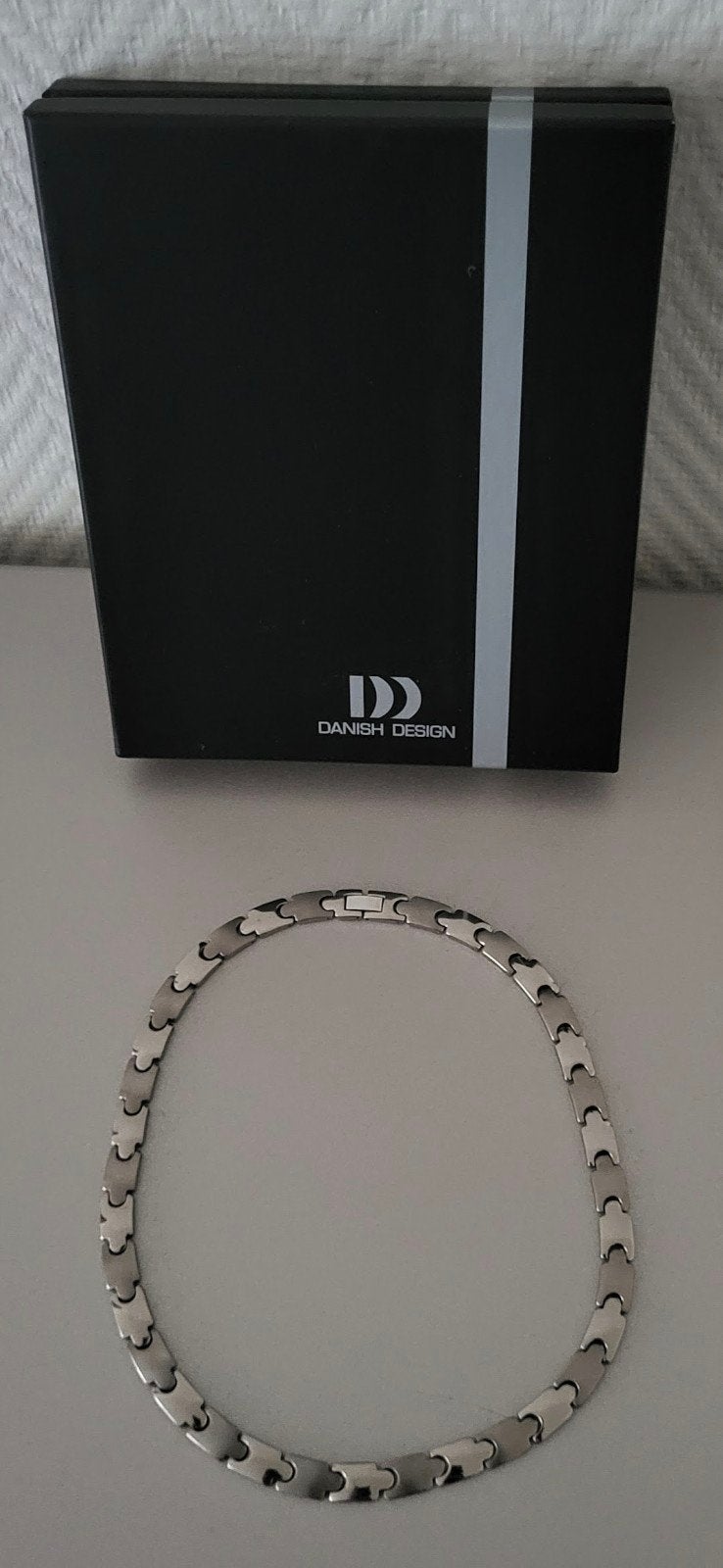 Danish Design  ketting Titanium, Ophalen of Verzenden, Nieuw, Zilver