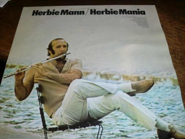 Herbie Mann ‎Herbie Mania Atlantic ‎LP,   Netherlands  1976, LP, Gebruikt, Ophalen of Verzenden, 12 inch