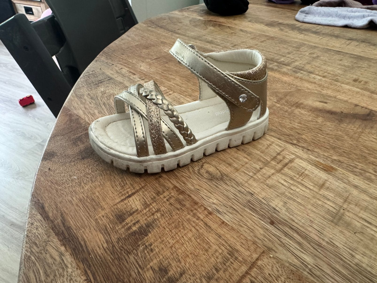Baby sandalen meisje maat 21 leer, Kinderen en Baby's, Babykleding | Schoentjes en Sokjes, Ophalen of Verzenden, Zo goed als nieuw