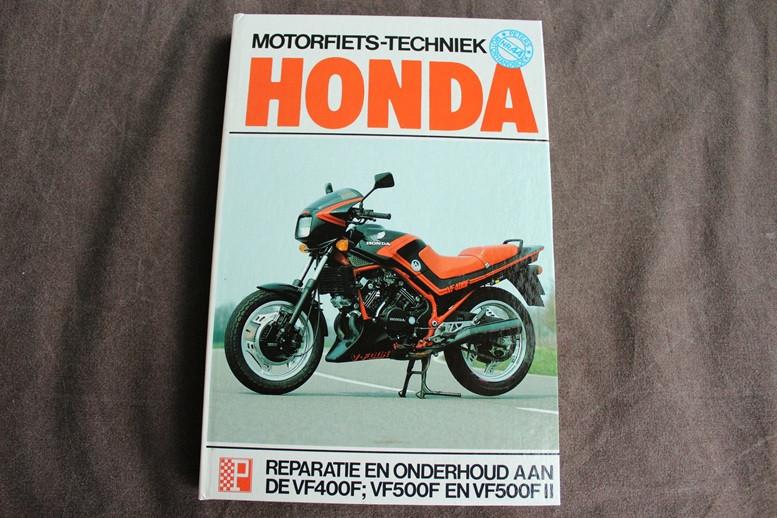 HONDA VF400 VF500 F en FII werkplaatsboek VF 400 500, Motoren, Handleidingen en Instructieboekjes, Ophalen of Verzenden, Honda