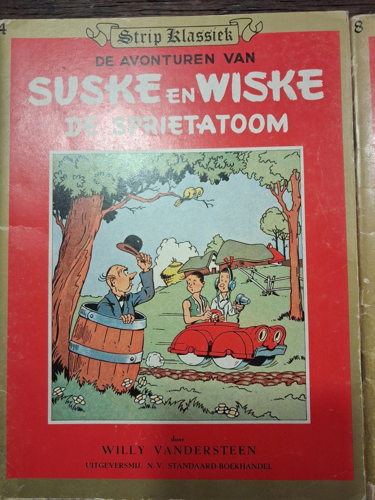 Suske en Wiske: De Sprietatoom - Strip Klassiek, Boeken, Stripboeken, Ophalen of Verzenden