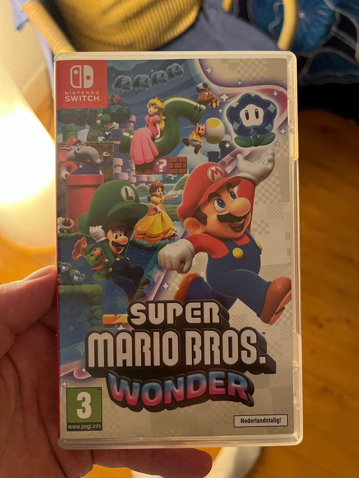 Hoesje Super Mario Bros. Wonder - Nintendo Switch, Spelcomputers en Games, Games | Nintendo Switch, Ophalen, Eén computer, Zo goed als nieuw