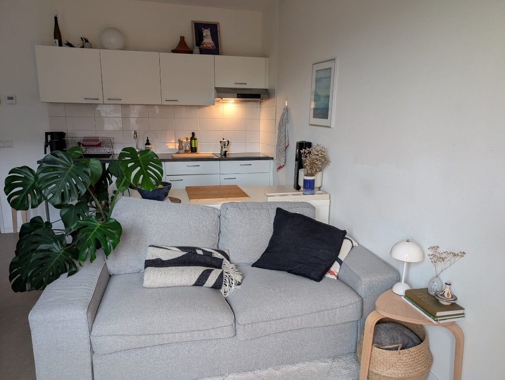 Ikea KIVIK 3-seat sofa, Tibbleby beige/grey, Ophalen, 250 tot 300 cm, Driepersoons, 75 tot 100 cm