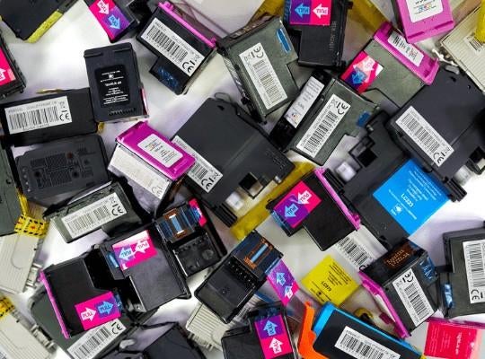 Lege originele cartridges gevraagd, Ophalen of Verzenden, Niet werkend, Cartridge, HP (ORIGINEEL)