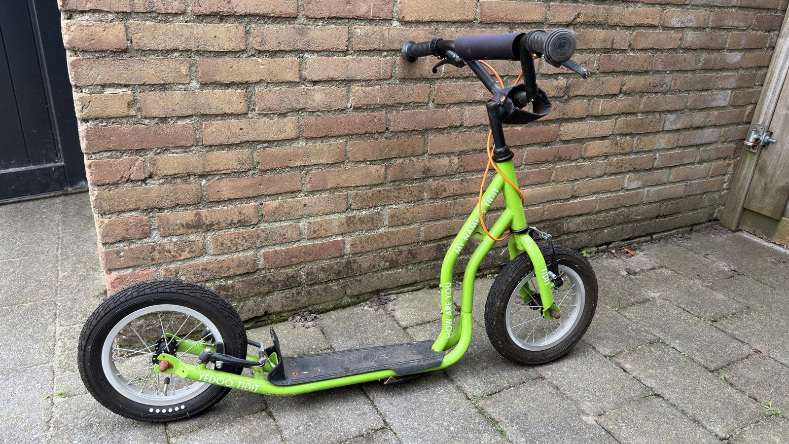 Yedoo Tidit step - Groen - Zo goed als nieuw, Ophalen, Zo goed als nieuw, Gewone step