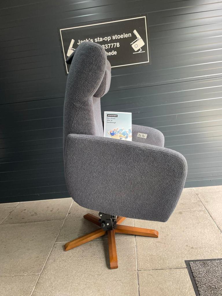 Sta op stoel merk prominent, Minder dan 75 cm, Ophalen of Verzenden, Zo goed als nieuw, Stof