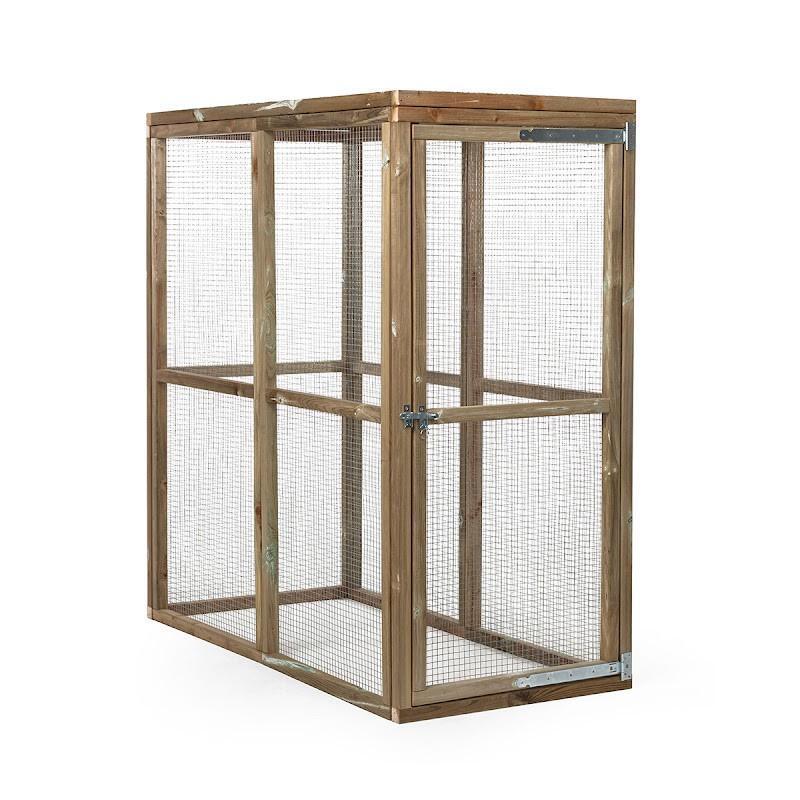Houten Volière Wim, Ophalen of Verzenden, Nieuw, Hout, Volière