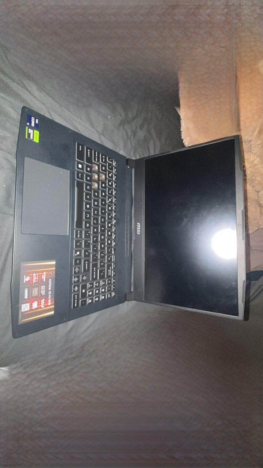MSI Katana 15 HX B14W Gaming Laptop, Computers en Software, Windows Laptops, Zo goed als nieuw, 15 inch, Qwerty, Met videokaart