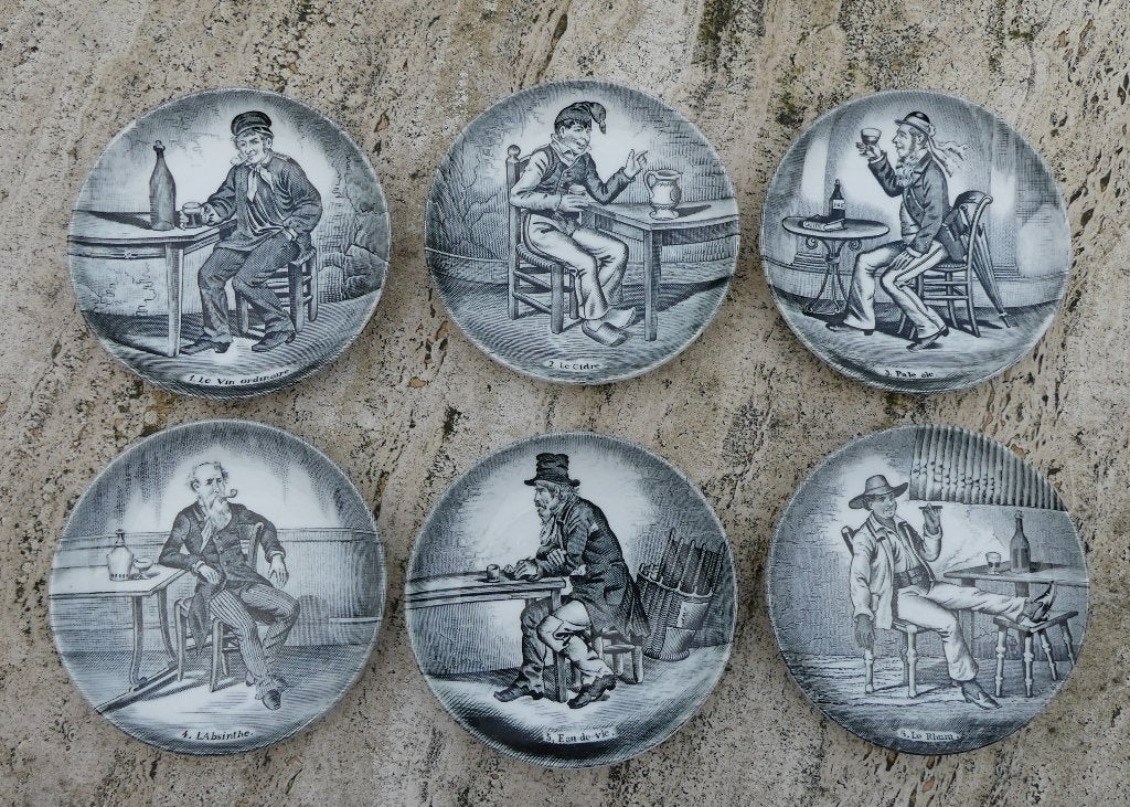 Set van 6 Royal Sphinx Maastricht Onderzetters nr 1 t/m 6, Overige merken, Klassiek, Nieuw, Ophalen of Verzenden