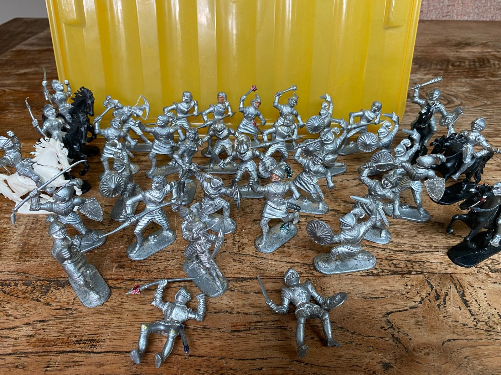 Vintage Jean Höfler Ridders, West Germany, 40 stuks , zgan, Ophalen of Verzenden, Zo goed als nieuw