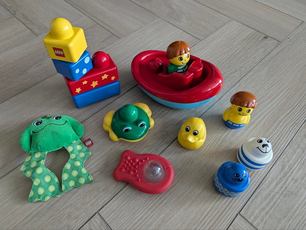 Duplo Primo badset met boot Lego, Ophalen of Verzenden, Zo goed als nieuw, Duplo