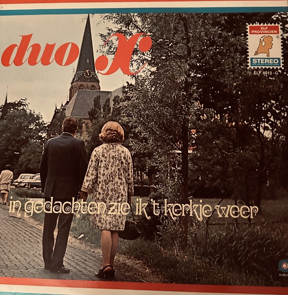 Duo X In gedachten zie ik t kerkje weer LP, Cd's en Dvd's, LP, Verzenden, Zo goed als nieuw, Levenslied of Smartlap