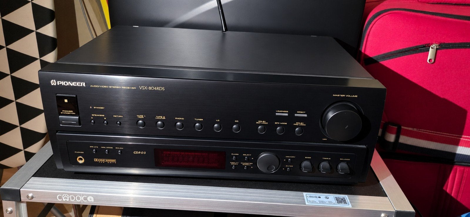 Pioneer VSX-804RDS Audio/Video Stereo Receiver, Audio, Tv en Foto, Gebruikt, Ophalen of Verzenden, Pioneer, 120 watt of meer