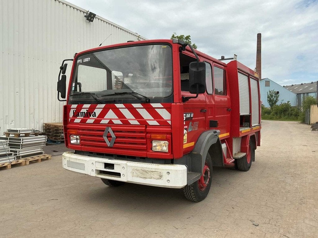 Renault S160 midliner Brandweerwagen, Auto's, Gebruikt, Overige modellen, Overige carrosserieën, Bedrijf