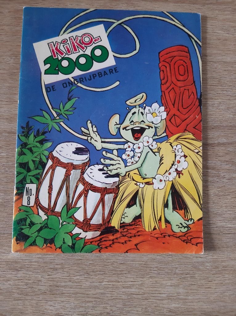 Stripboek Kiko 2000 De ongrijpbare, Eén stripboek, Ophalen of Verzenden, Gelezen