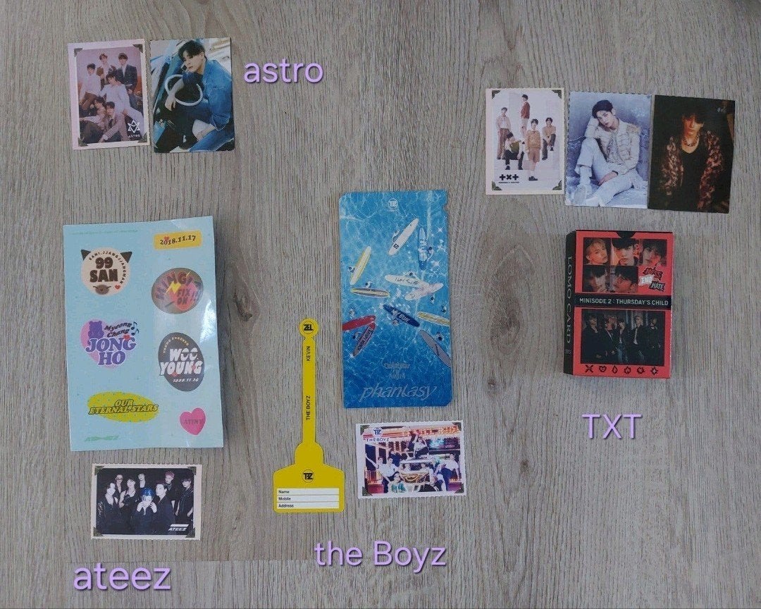 Kpop Inclusions, Verzamelen, Ophalen of Verzenden, Zo goed als nieuw, Foto of Kaart