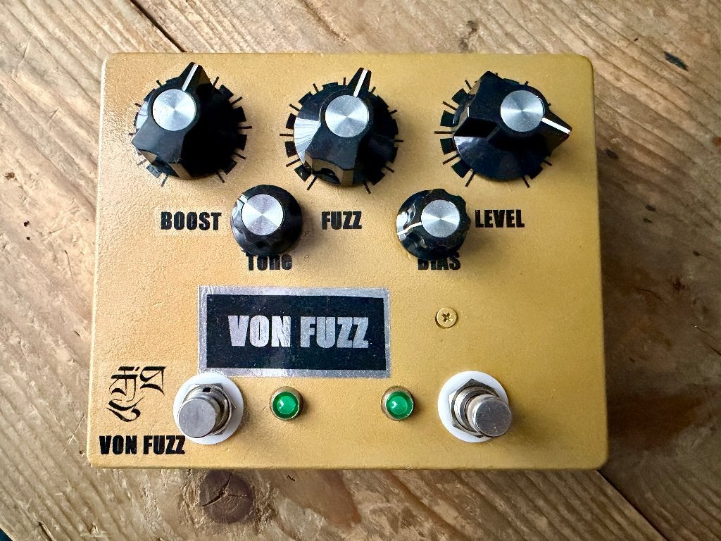 Fuzz Face Range master - Von Fuzz, Ophalen of Verzenden, Zo goed als nieuw, Distortion, Overdrive of Fuzz