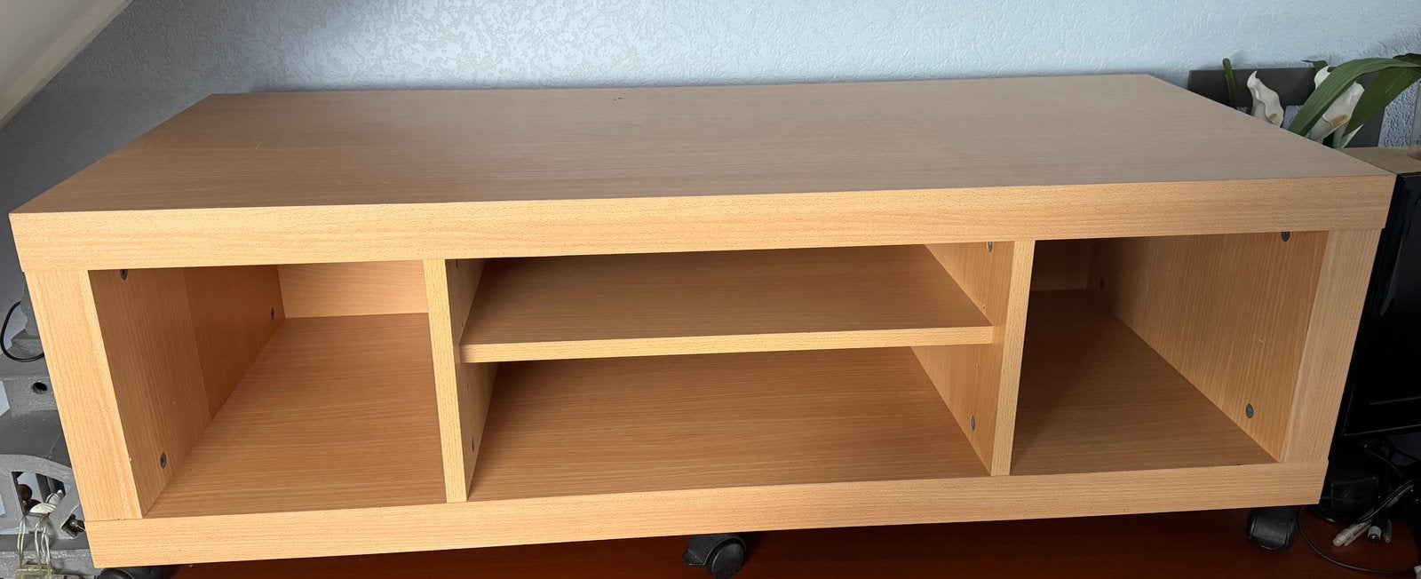 Televisie meubel, Ophalen, 100 tot 150 cm, Zo goed als nieuw, Minder dan 100 cm