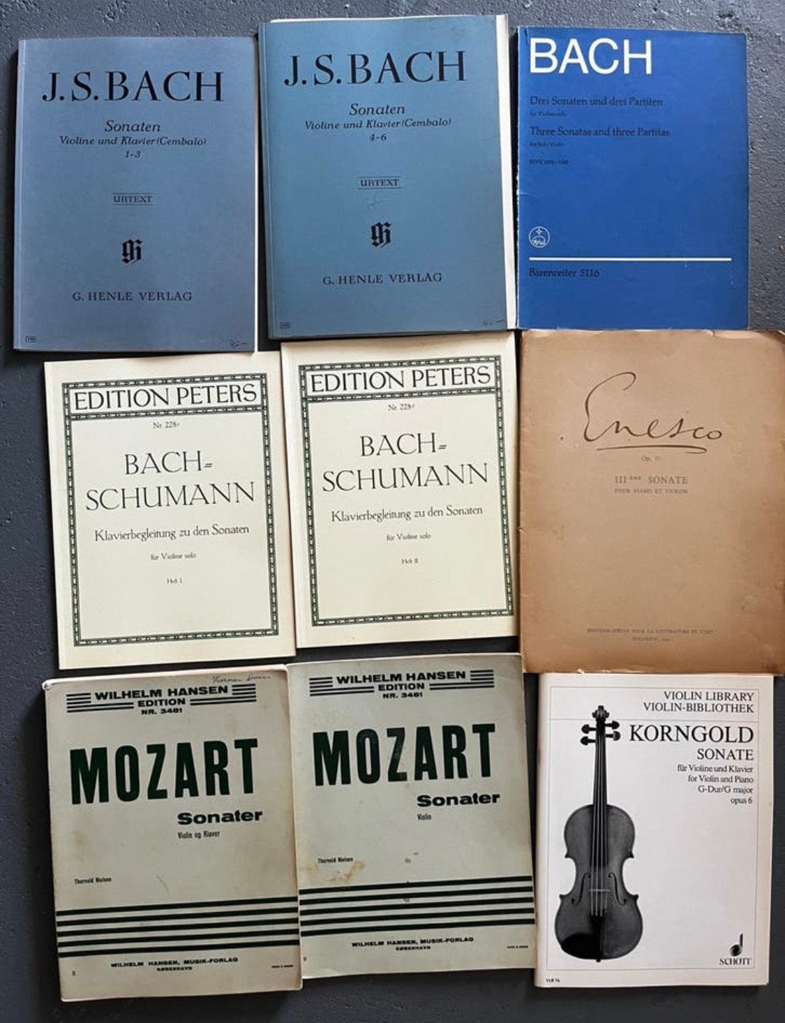 partij 67 Bladmuziek viool violin music score collection, Klassiek, Ophalen of Verzenden, Zo goed als nieuw, Artiest of Componist