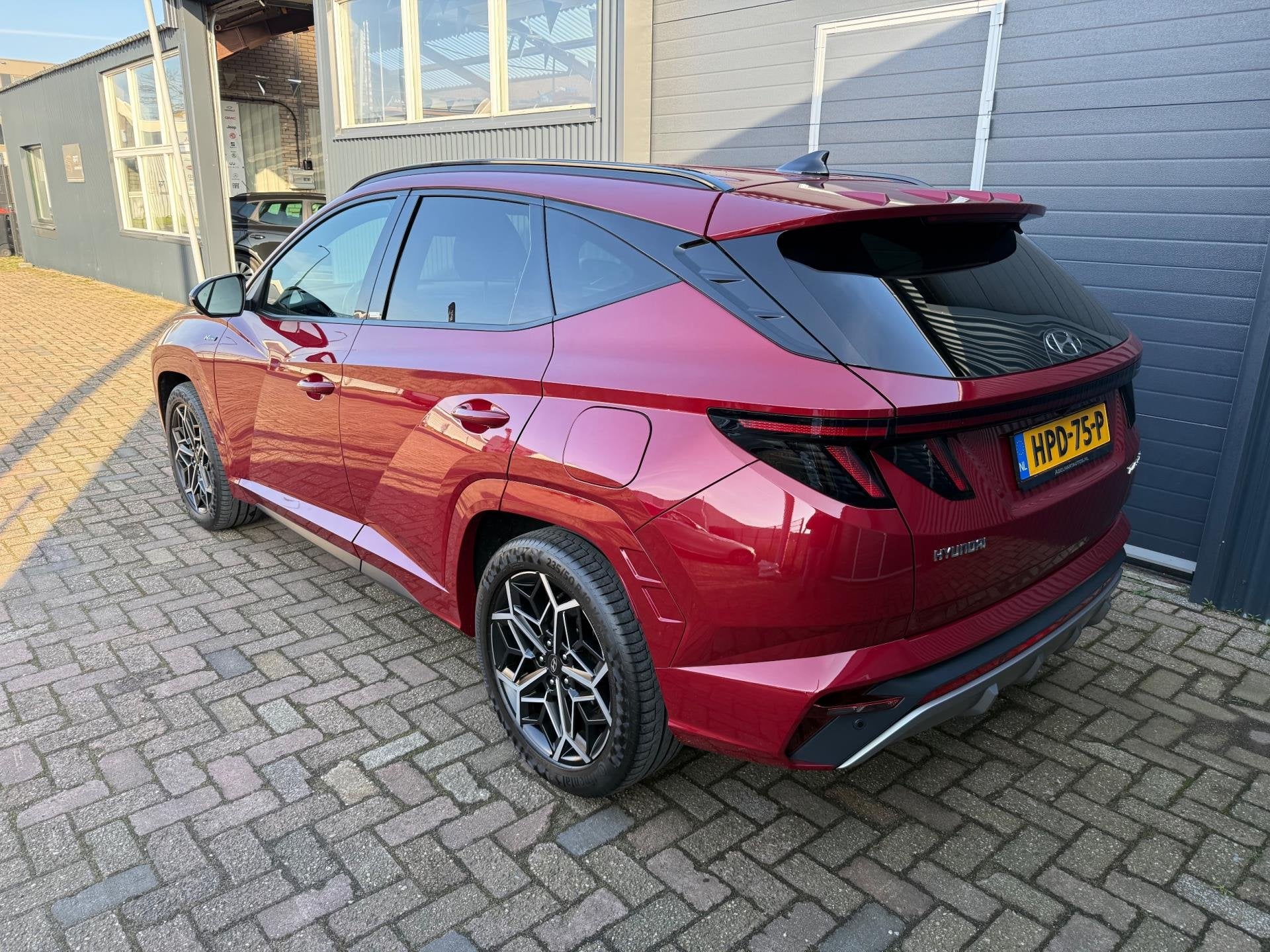 Hyundai Tucson 1.6 T-GDI MHEV N Line Sky, Auto's, Voorwielaandrijving, Dealer onderhouden, 15 km/l, Gebruikt