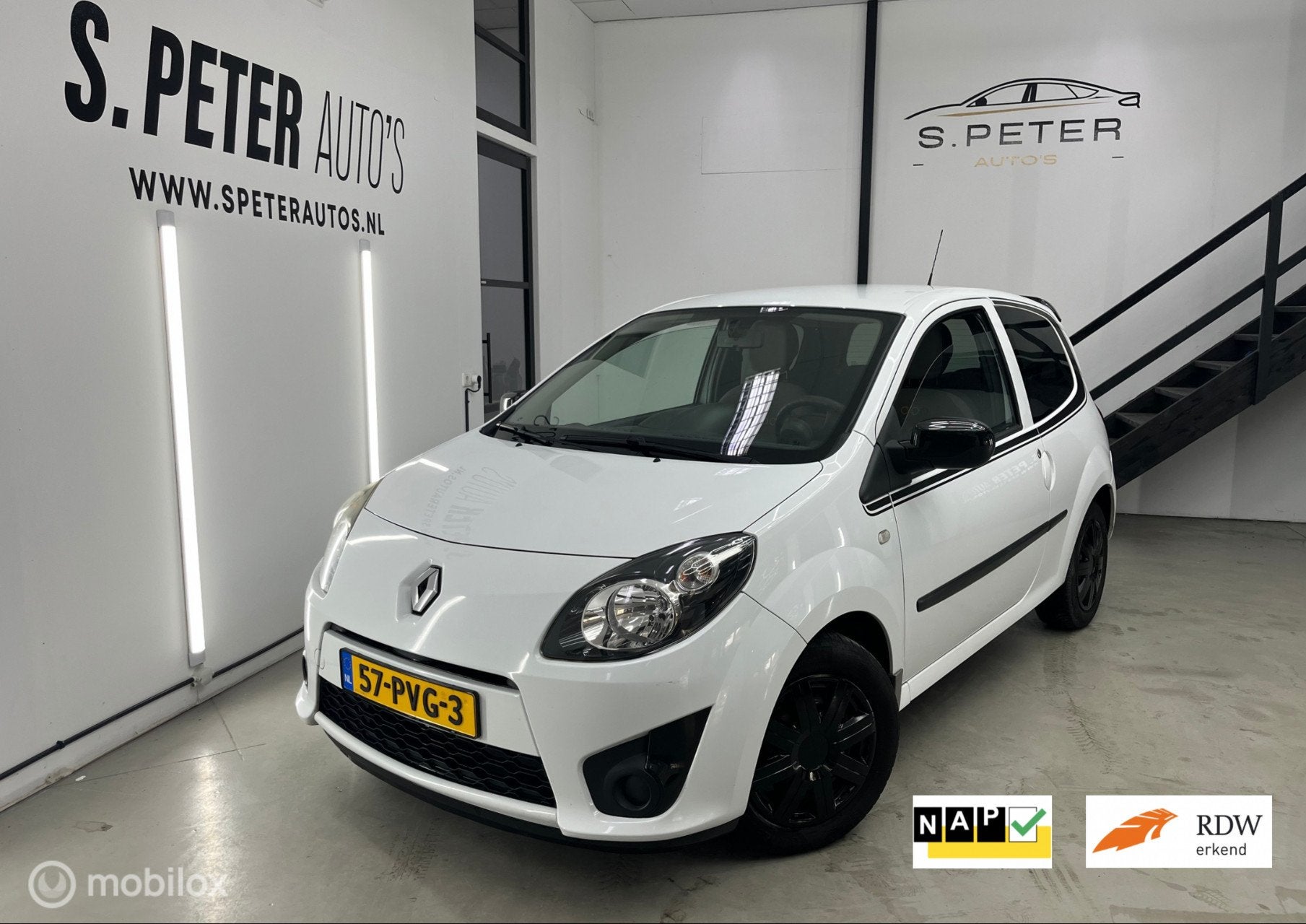 Renault Twingo 1.2-16V Dynamique, Auto's, Renault, Gebruikt, 4 cilinders, Startonderbreker, 4 stoelen