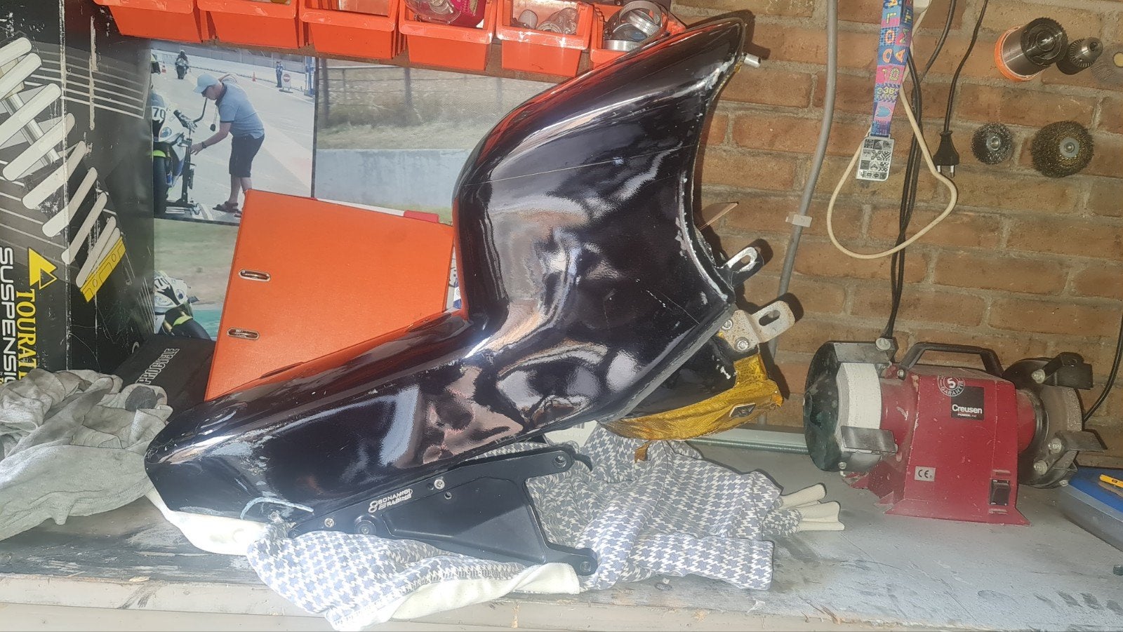 BMW s1000rr Bonamici wsbk tank 21L, Ophalen, Gebruikt